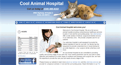 Desktop Screenshot of coolanimalhospital.com